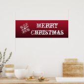 Décoration de mur d'affiche de Joyeux Noël (Cuisine)