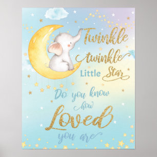 Décoration de mur de nursery Fantaisie Twinkle Twi