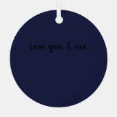 Décoration de Noël aux oiseaux Pāua Kiwi (Verso)