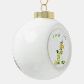 Décoration de Noël Boisson Citrons (Gauche)