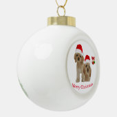 Décoration de Noël Cocker Spaniel (Gauche)