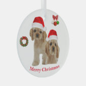 Décoration de Noël Cocker Spaniel (Avant droite)