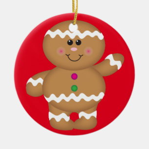 Décoration de Noël de bonhomme en pain d'épice