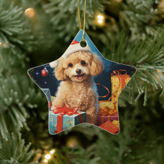 Décoration de Noël de caniche, Cadeau pour Amoureu
