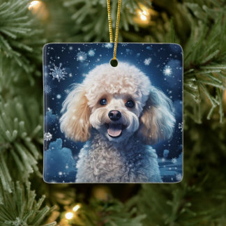 Décoration de Noël de caniche, Cadeau pour Amoureu