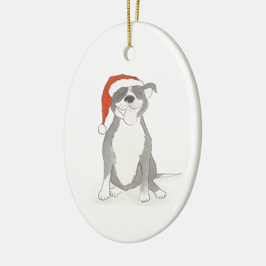 Décoration de Noël de la Staffie (Gauche)