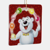 Décoration de Noël jonglant l'ours blanc (Droite)