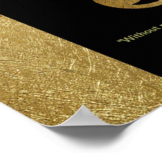 décoration de note musicale à clef dorée (Coin)