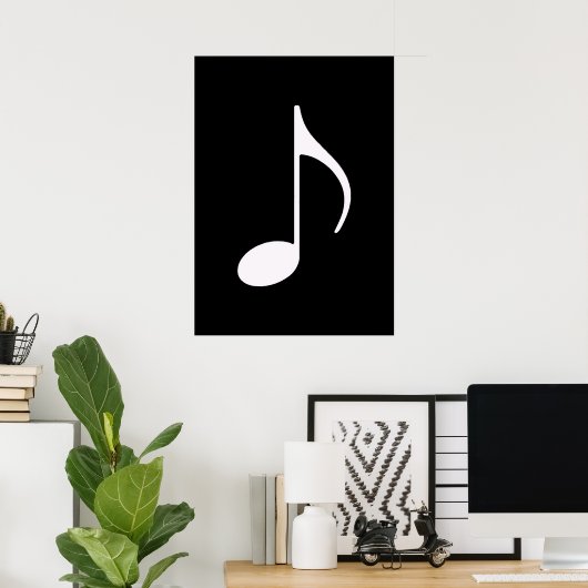 décoration de notes musicales (Bureau à domicile)