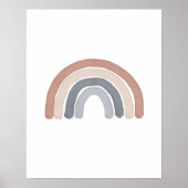 Décoration de nurserie arc-en-ciel à l'aquarelle B (Devant)
