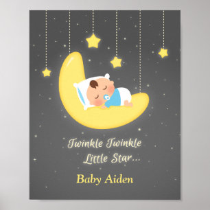 Décoration de nurserie bébé Twinkle Twinkle Little