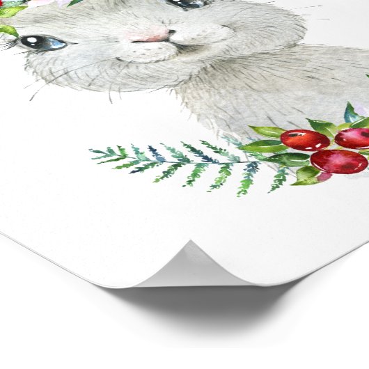 Décoration de nurserie d'animaux de la forêt avec  (Coin)