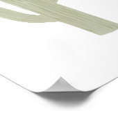 Décoration de nurserie de cactus de Saguaro Boho (Coin)