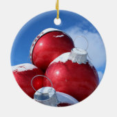 Décoration de photo d'ampoule de Noël (Dos)