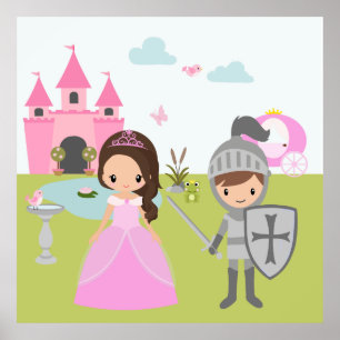 Décoration de princesse et de chevalier