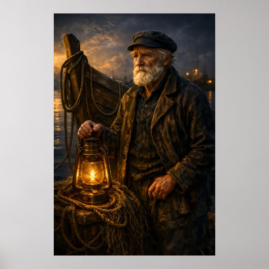 Décoration de salon de pêcheur (Devant)