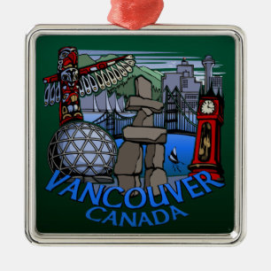 Décoration de souvenirs ornementaux de Vancouver C