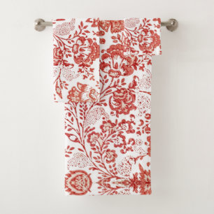 Décoration de style country français toile rouge