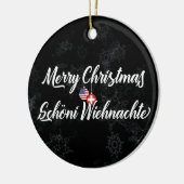 Décoration de vacances bilingue suisse-américain (Gauche)