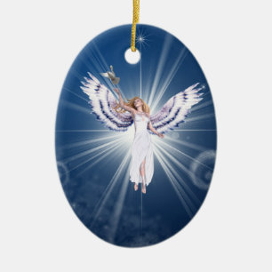Décoration de vacances d'ange de Gloria