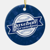 Décoration de vacances de grand-papa de base-ball (Devant)