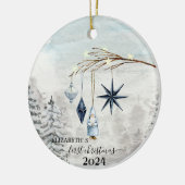 Décoration des premiers arbres de Noël (Gauche)