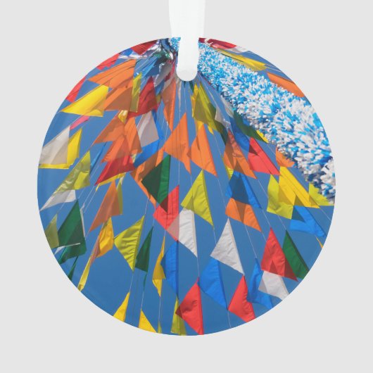 Décoration du drapeau triangulaire (dos)