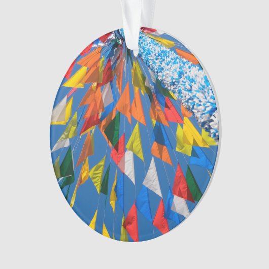 Décoration du drapeau triangulaire (devant)