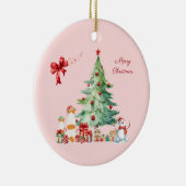 DÉCORATION EN CÉRAMIQUE かわいいジャックラッセルテリアのクリスマス♡ (Droite)