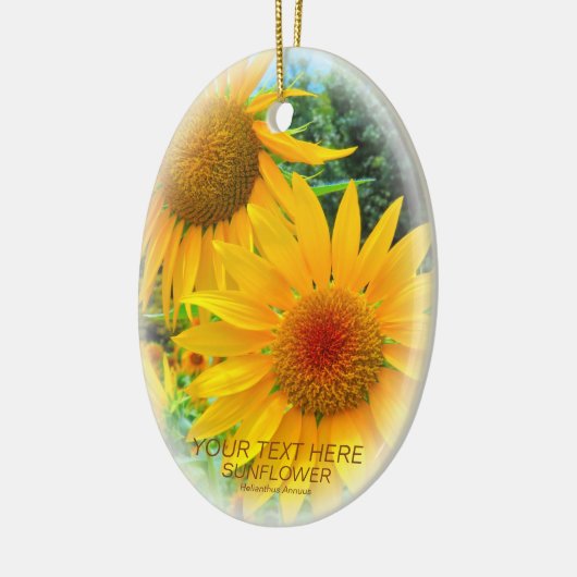 DÉCORATION EN CÉRAMIQUE ひまわり (Gauche)