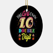 Décoration En Céramique 10e anniversaire Cette fille est maintenant 10 chi (Droite)