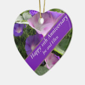 Décoration En Céramique 11e anniversaire du Mariage, (Gauche)