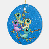 Décoration En Céramique 12 Jours de Noël (Gauche)