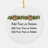 Décoration En Céramique 12 Jours de Noël (Dos)