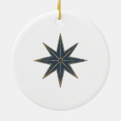 Décoration En Céramique 12 Jours de Noël Fête Drummer traditionnel (Dos)