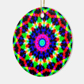 Décoration En Céramique 12 - mandala pointu (Gauche)