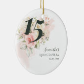 Décoration En Céramique 15e anniversaire Floral Quincenera Party (Droite)