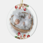 Décoration En Céramique 1er accent de Noël pour bébé (Gauche)