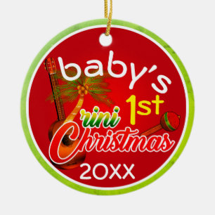 Décoration En Céramique 1er Noël de Trini pour bébé