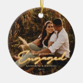 Décoration En Céramique 1er Noël Engagé Neon Letting Photo Céramique (Devant)