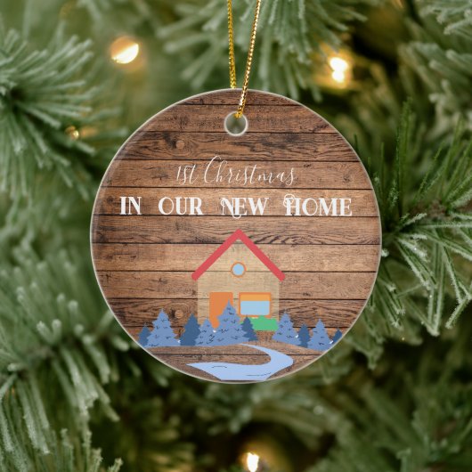 Décoration En Céramique 1ère année dans notre nouveau foyer - Année - Pers (Arbre)