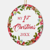 Décoration En Céramique 1ère photo de Noël (Gauche)