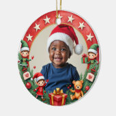 Décoration En Céramique 1st Christmas 2 sided, (Gauche)