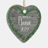 Décoration En Céramique 1st Christmas as Nana (Droite)