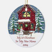 Décoration En Céramique 2014 mon nouveau Noël à la maison (Gauche)