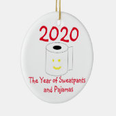 Décoration En Céramique 2020 L'année des pulls et des pyjamas (Droite)