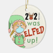 Décoration En Céramique 2021 A Été Éclatée Funny Arbre De Noël (Gauche)