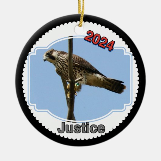 Décoration En Céramique 2024 Ceramic Circle Ornament Justice (Devant)