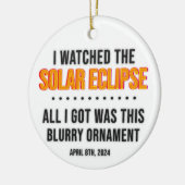 Décoration En Céramique 2024 Solaire Eclipse Keepser drôle (Gauche)