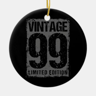 Décoration En Céramique 23 ans Vintage 1999 23e anniversaire